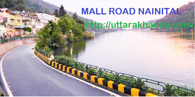 Mall Road Nainital