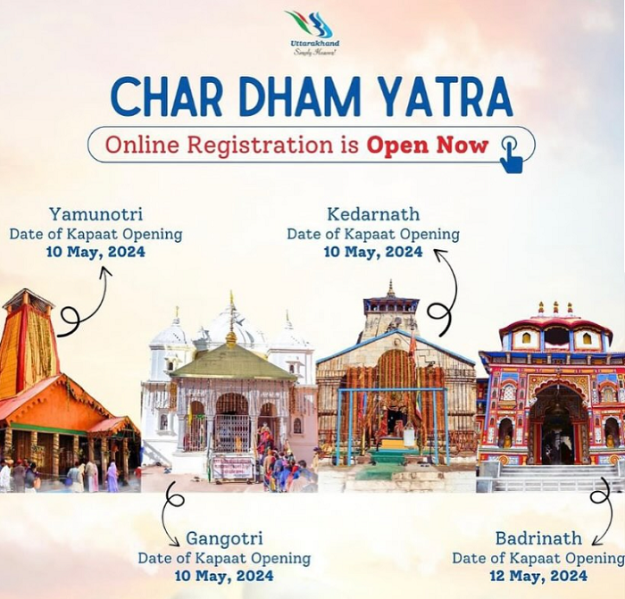 Uttarakhand Char Dham Yatra Registration
